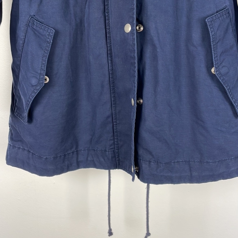 Gap Full Zip Snap Closure Removeable Lining Draws… - image 2
